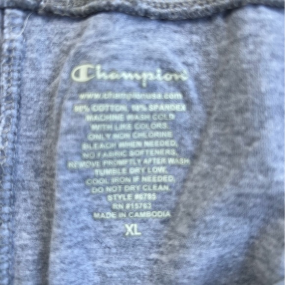 Champion Cotton Gray Capri length pants - Picture 3 of 4